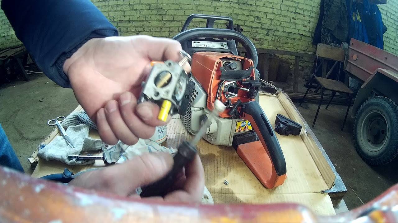 Устройство бензопилы и ремонт инструмента своими руками