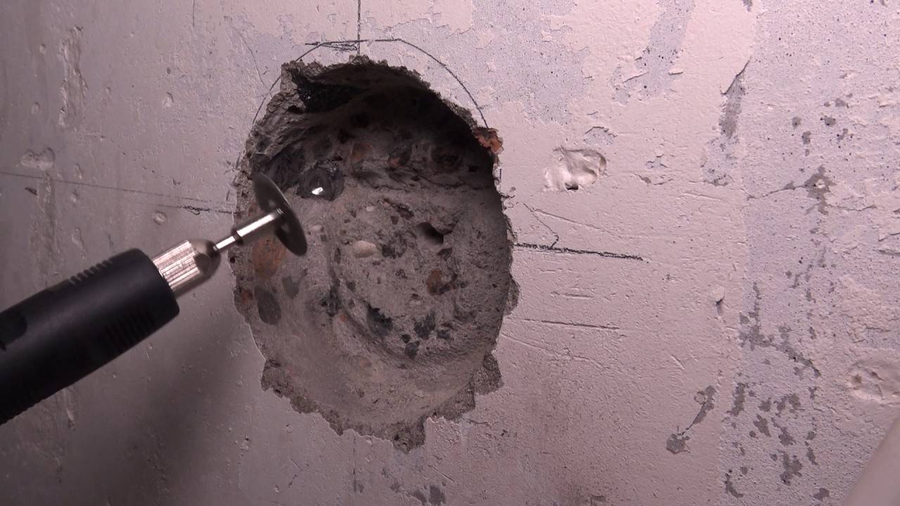 Что будет если просверлить бетонную плиту перекрытия насквозь