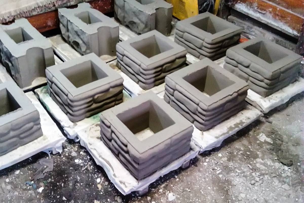 Формы для бетона своими руками: метод изготовления