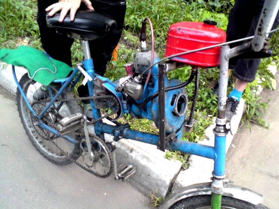 ✅ велосипед с мотором от бензопилы своими руками - спецтехника52.рф