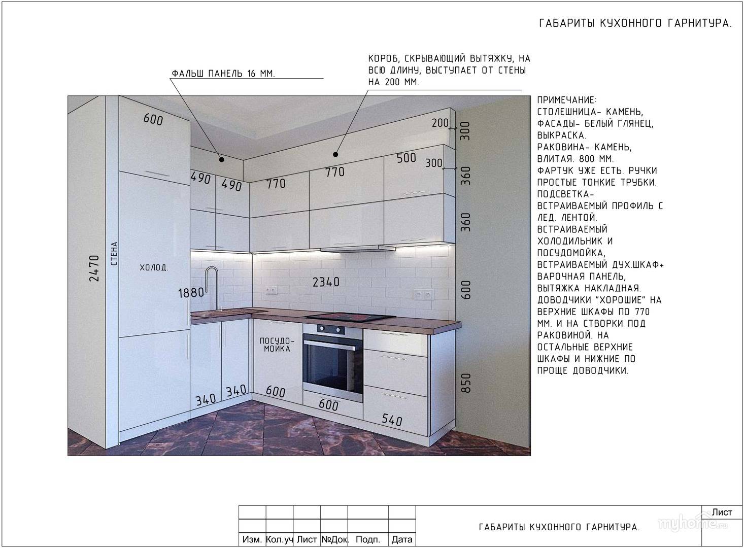 75 вариантов дизайна кухни с вентиляционным коробом при входе