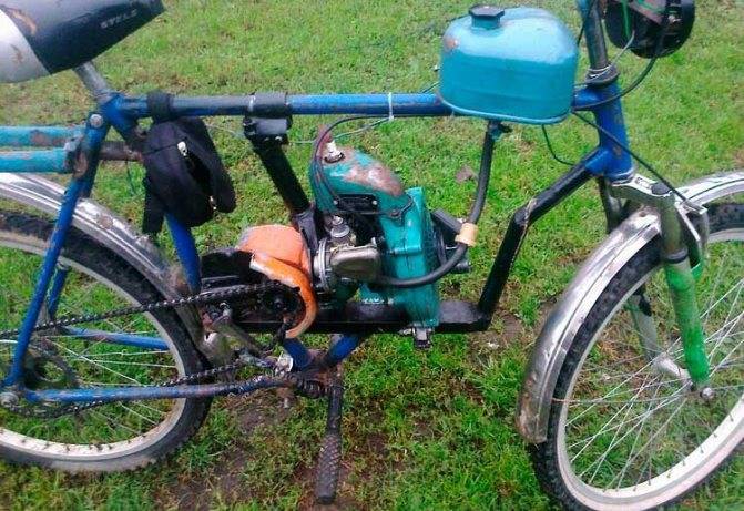 ✅ велосипед с мотором от бензопилы своими руками – сборка мопеда, картинга, самоката и квадроцикла - байтрактор.рф