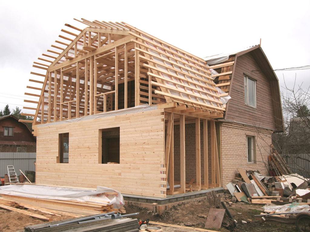 Ремонт старого деревянного дома – от фундамента до отделки