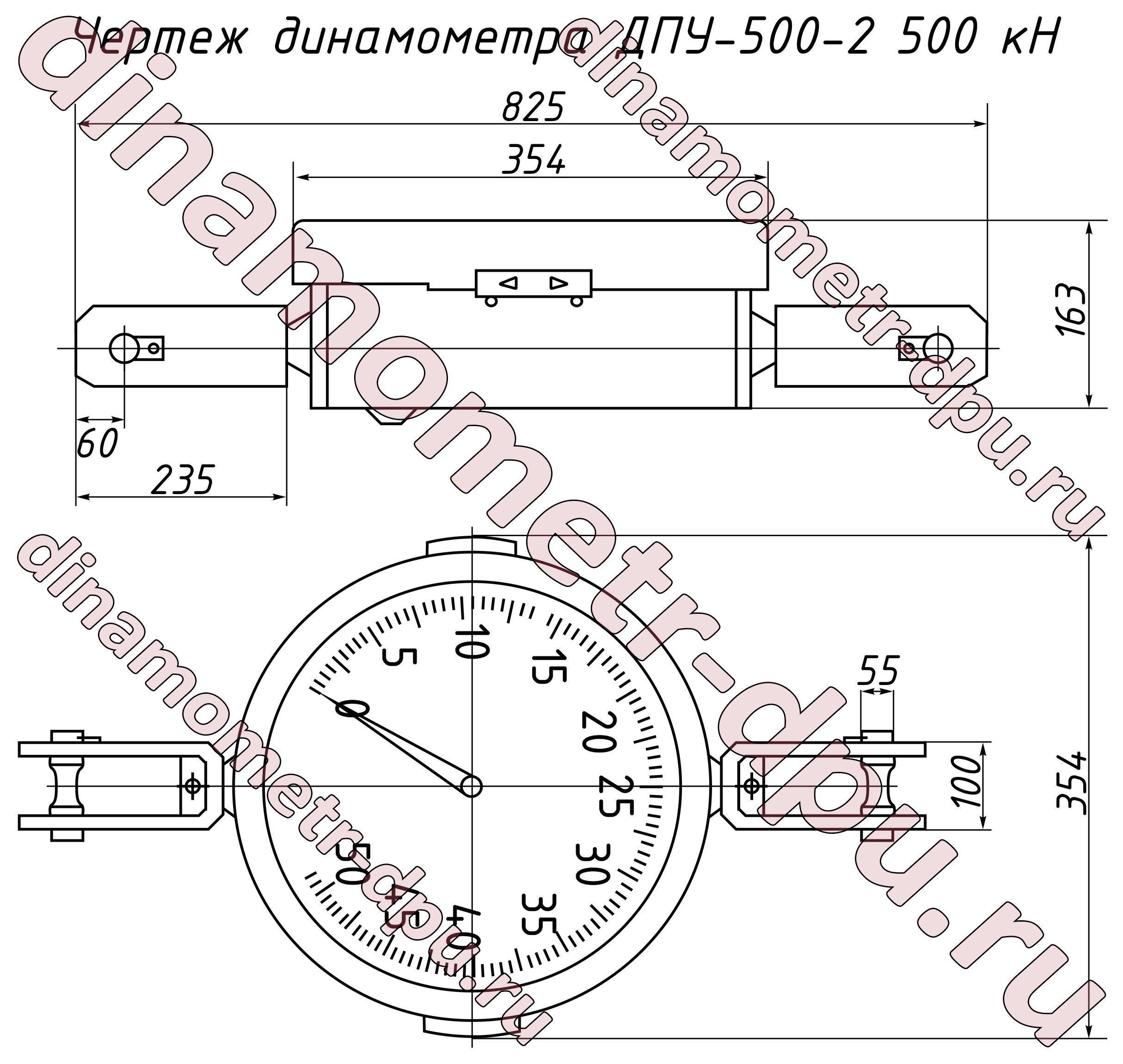 Динамометр дпу-2-2. технические характеристики