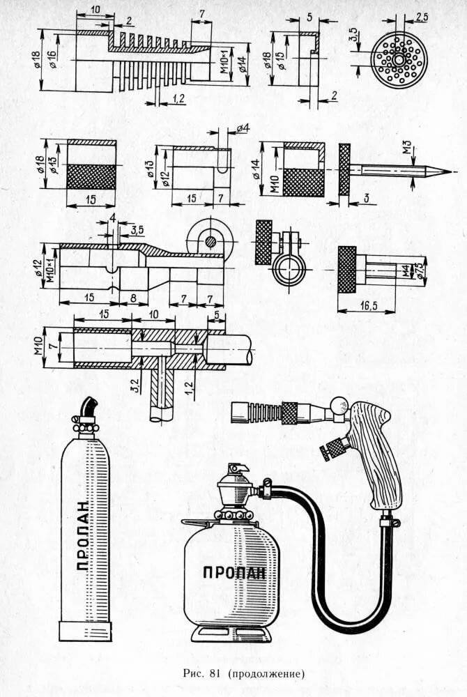 Самодельная бензиновая горелка: устройство, принцип работы аппарата и преимущества при пайке и сварке металла
