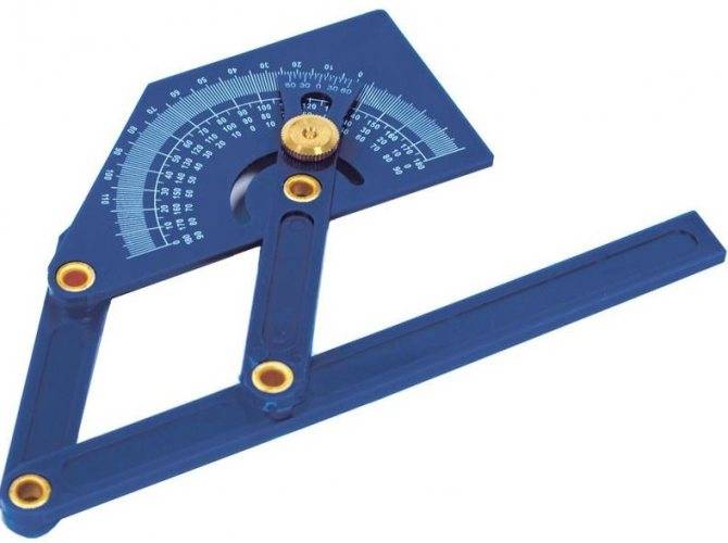 Малка-угломер - инстурмент для разметки и измерения углов