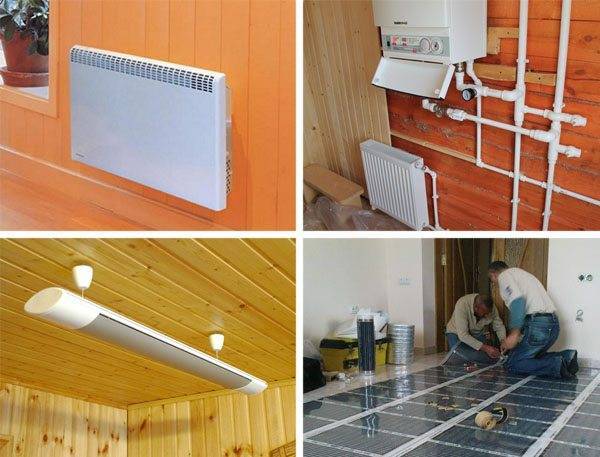 Электрическое отопление дачного дома: виды и характеристики оборудования