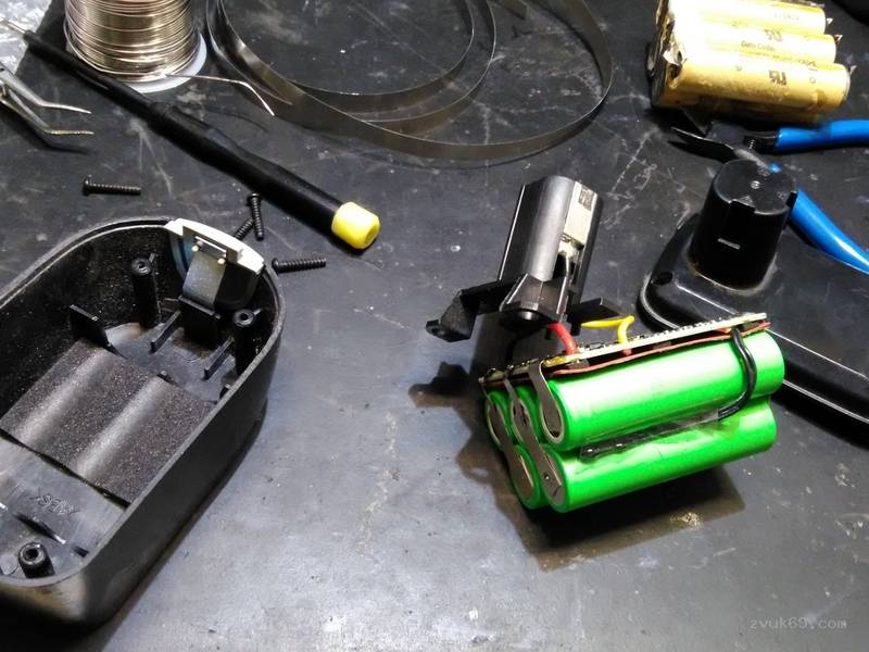 Как отремонтировать аккумулятор шуруповерта