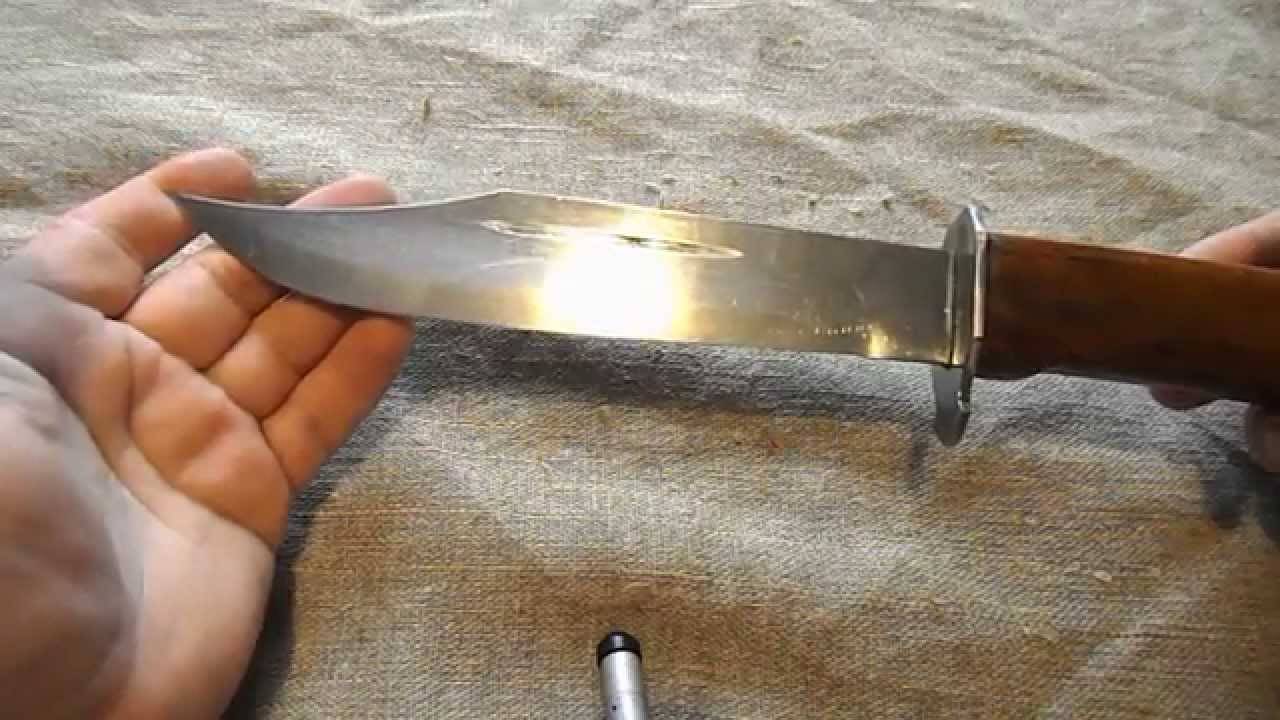 Как сделать нож из клапана тепловоза своими руками