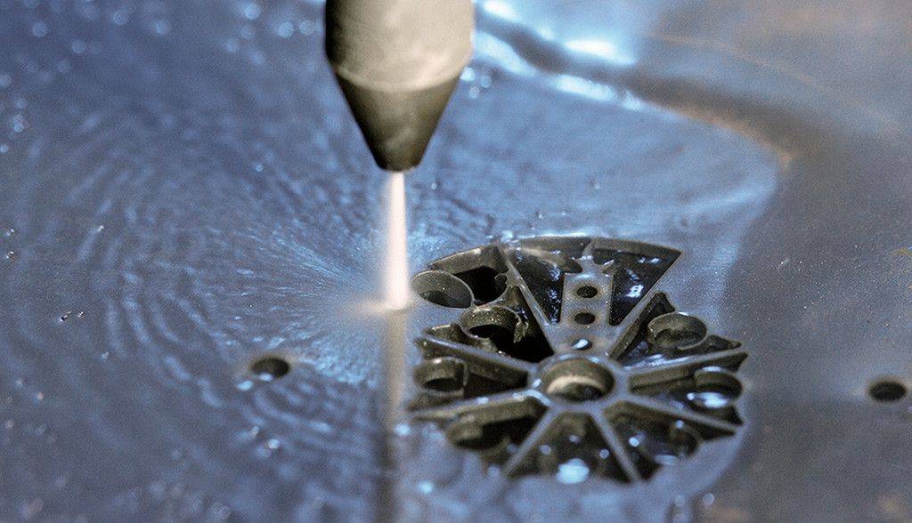 Резка металла водой под давлением какое давление