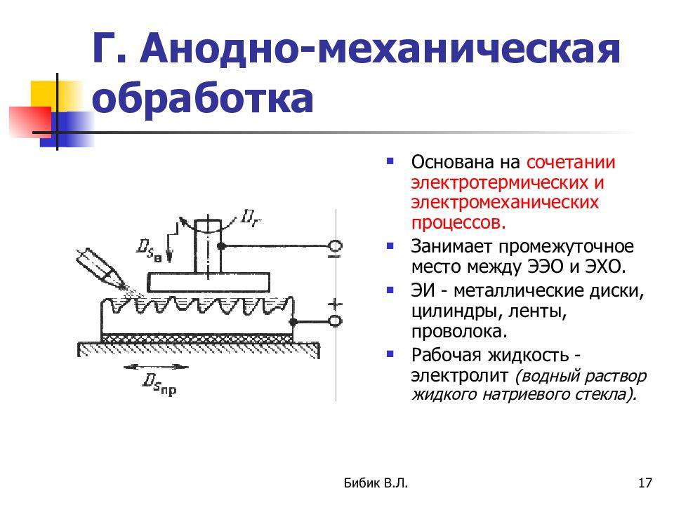 Электрохимическая размерная обработка. курсовая работа (т). другое. 2013-11-23