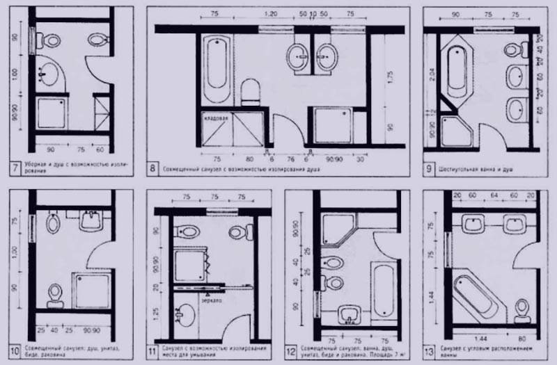 Планировка дома: cтандартные размеры комнат