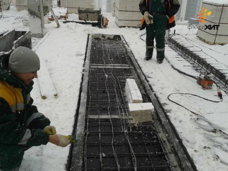 Основные методы прогрева бетонных конструкций в зимнее время года