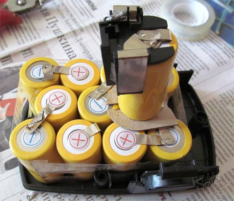 Ремонт аккумулятора шуруповерта с заменой элементов питания своими руками