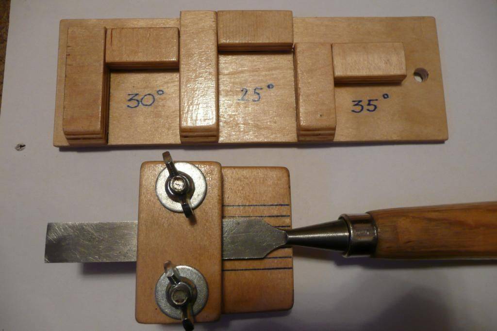 Заточка стамесок для резьбы по дереву: самодельное приспособление и правила точения столярного инструмента