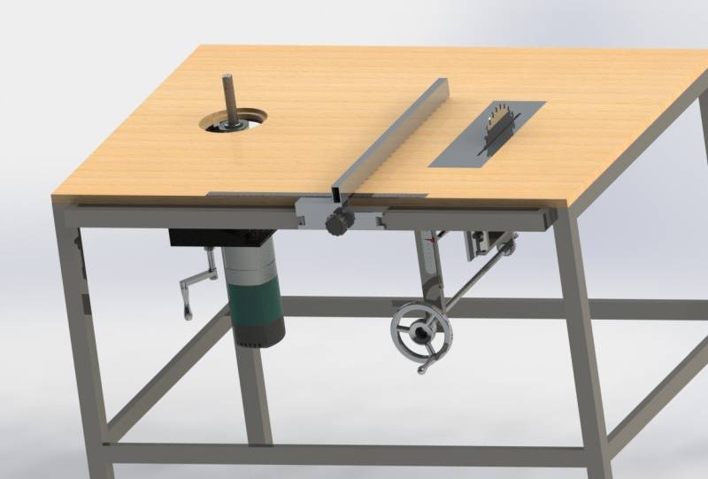 Распиловочный стол из ручной циркулярной пилы: сборка своими руками, видео, схемы