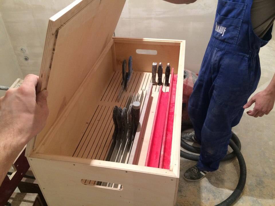 Ящик для инструментов из дерева своими руками