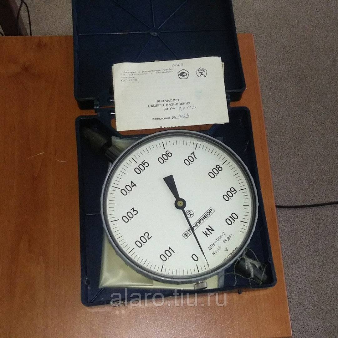 Динамометр дпу-2-2. технические характеристики