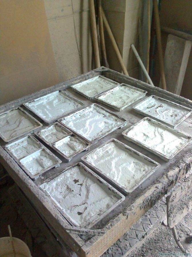 Виды и производство форм для литья бетона и бетонных изделий