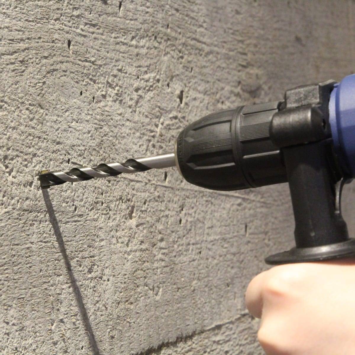 Как сверлить бетон: правильная технология, инструмент (видео)