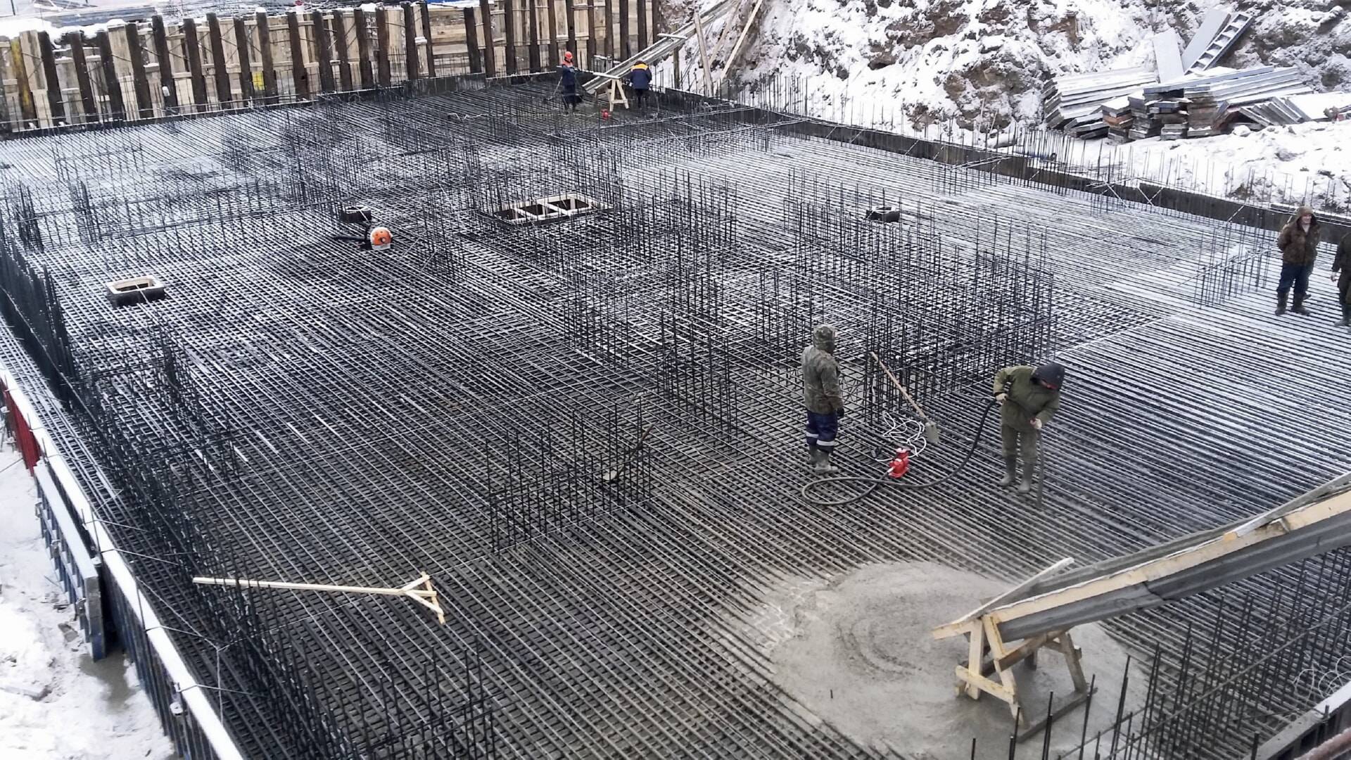 Технология прогрева бетона в зимнее время
