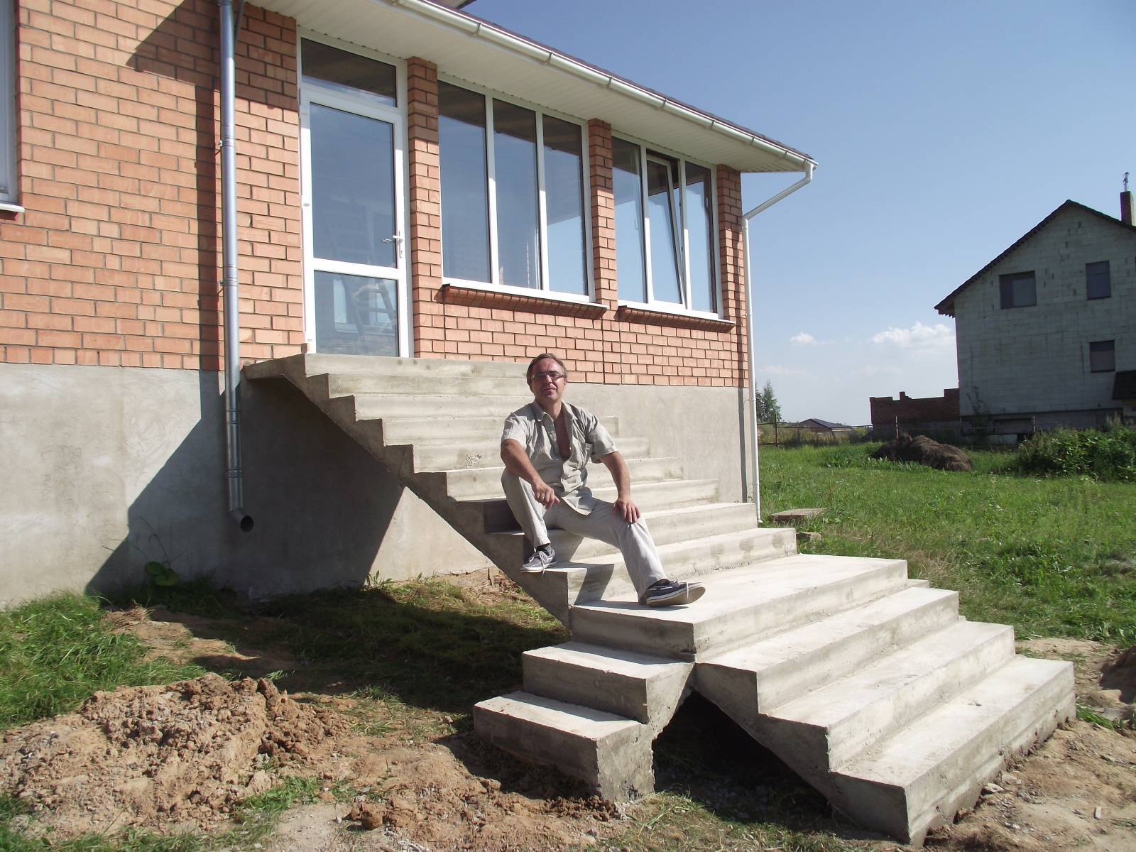 Входная лестница в частный дом | самоделки на все случаи жизни - notperfect.ru