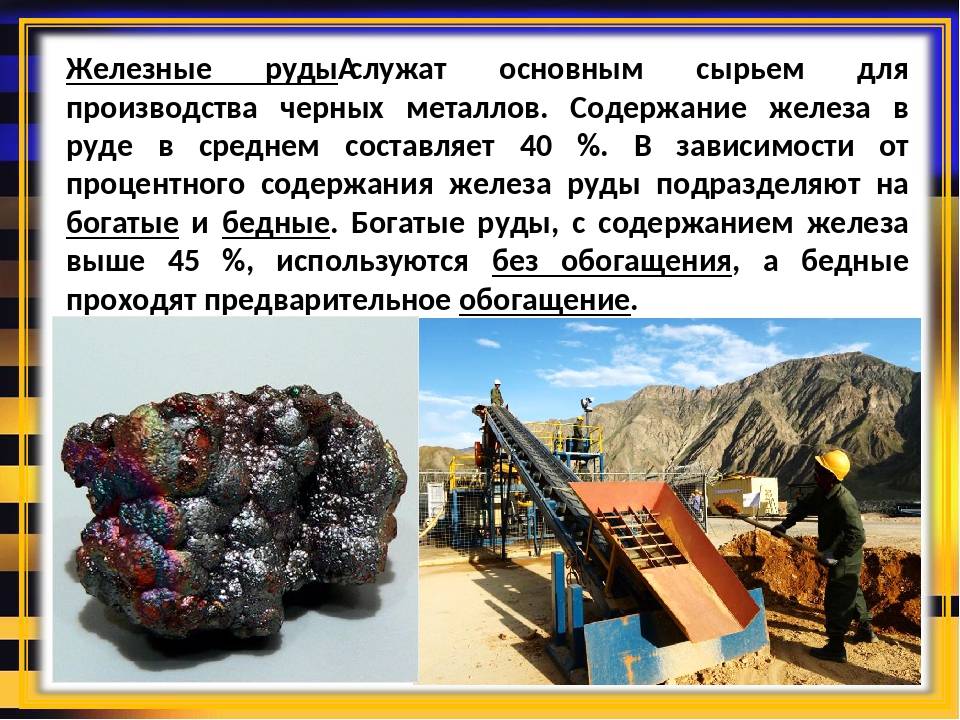 Способы добычи железной руды