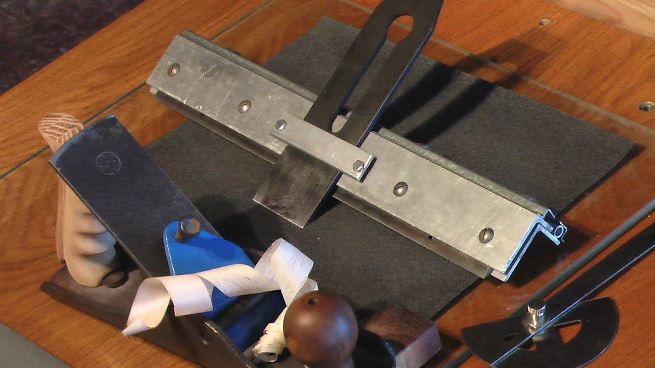 Угол заточки ножей для электрорубанка