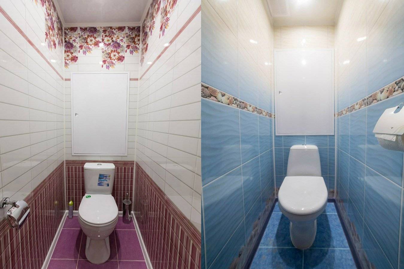 Дизайн ванной комнаты из пластиковых панелей фото