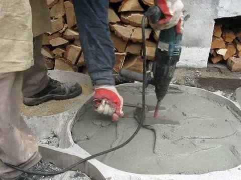 Вибратор для бетона своими руками: видео сборки из дрели, перфоратора