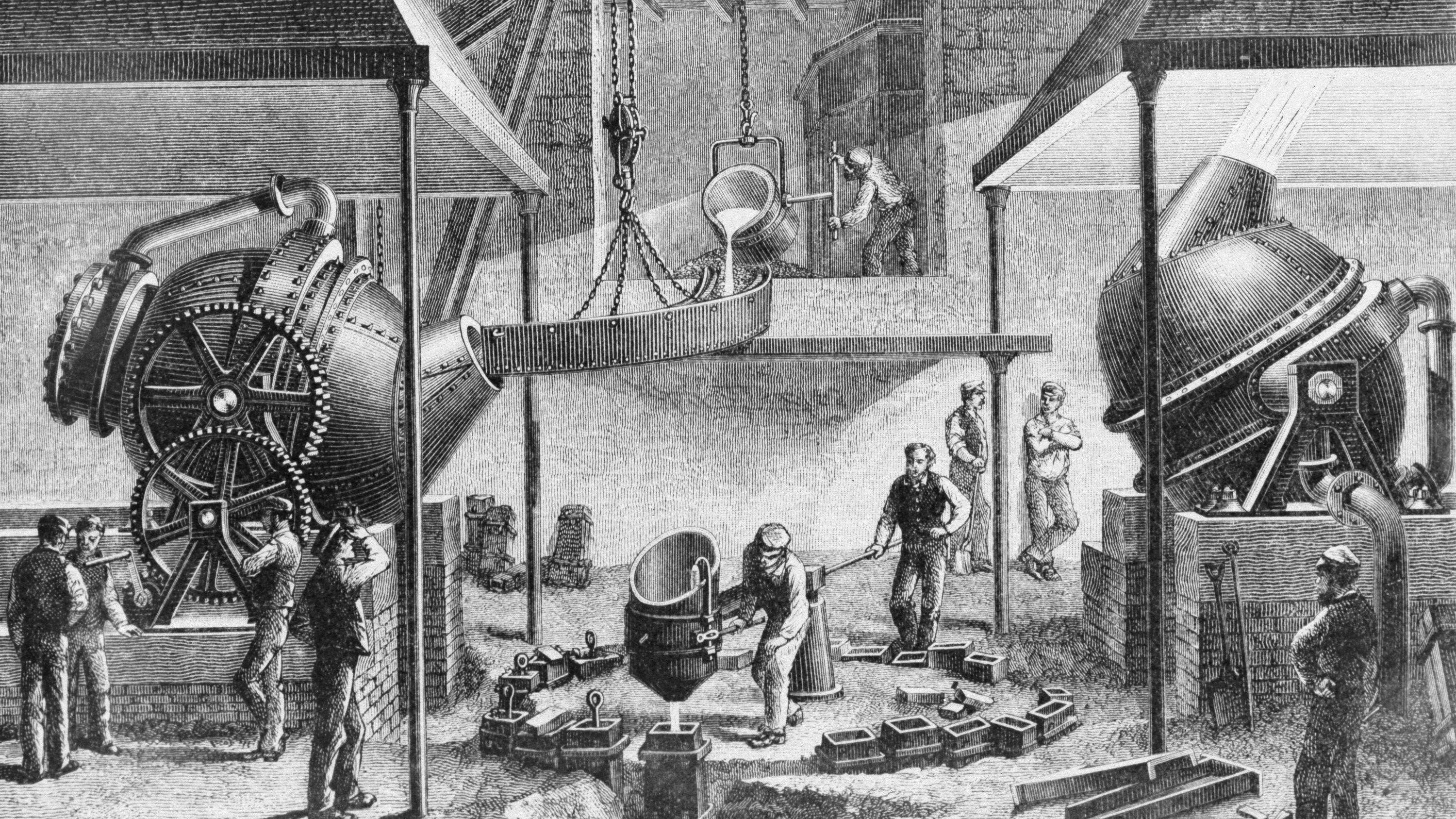 История конвертерного производства стали