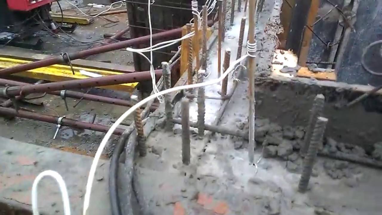 Прогрев (электропрогрев) бетона в зимнее время проводом пнсв: технологическая карта