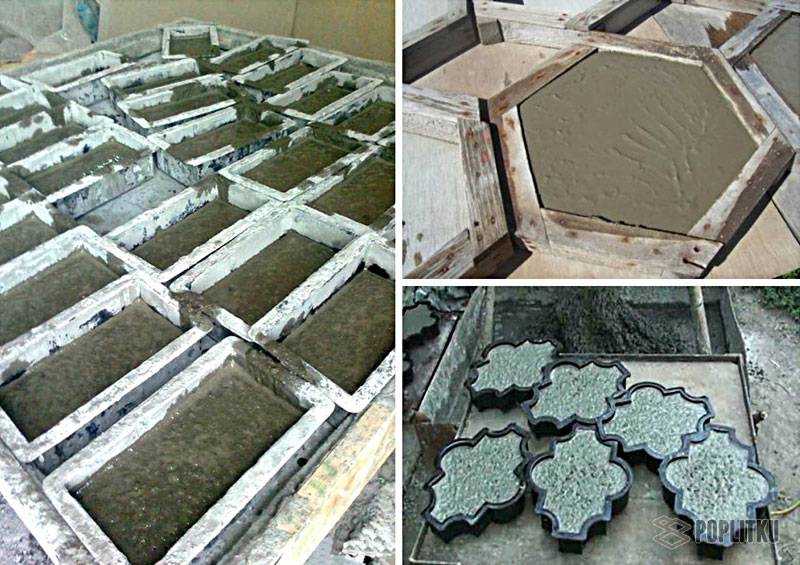 Формы для бетона: пластиковые, деревянные, металлические